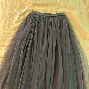 Needle & Thread Navy Tulle Skirt